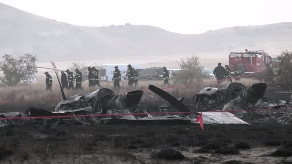 تحطم طائرة عسكرية تركية في جورجيا