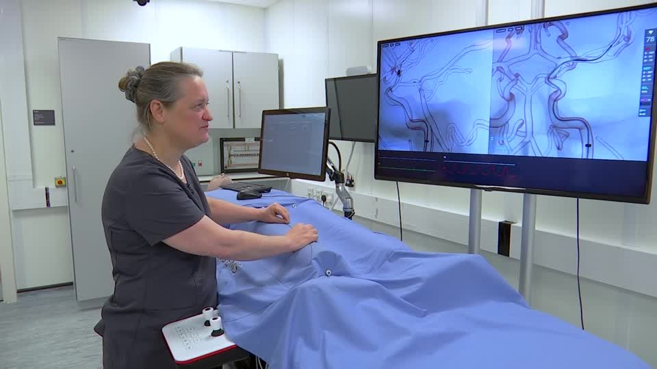 اختبار روبوتي عن بُعد لعلاج السكتة ينجح