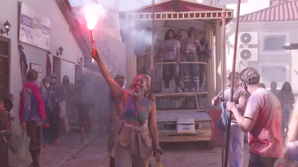 غالاكسيدي تحتضن معركة الطحين السنوية