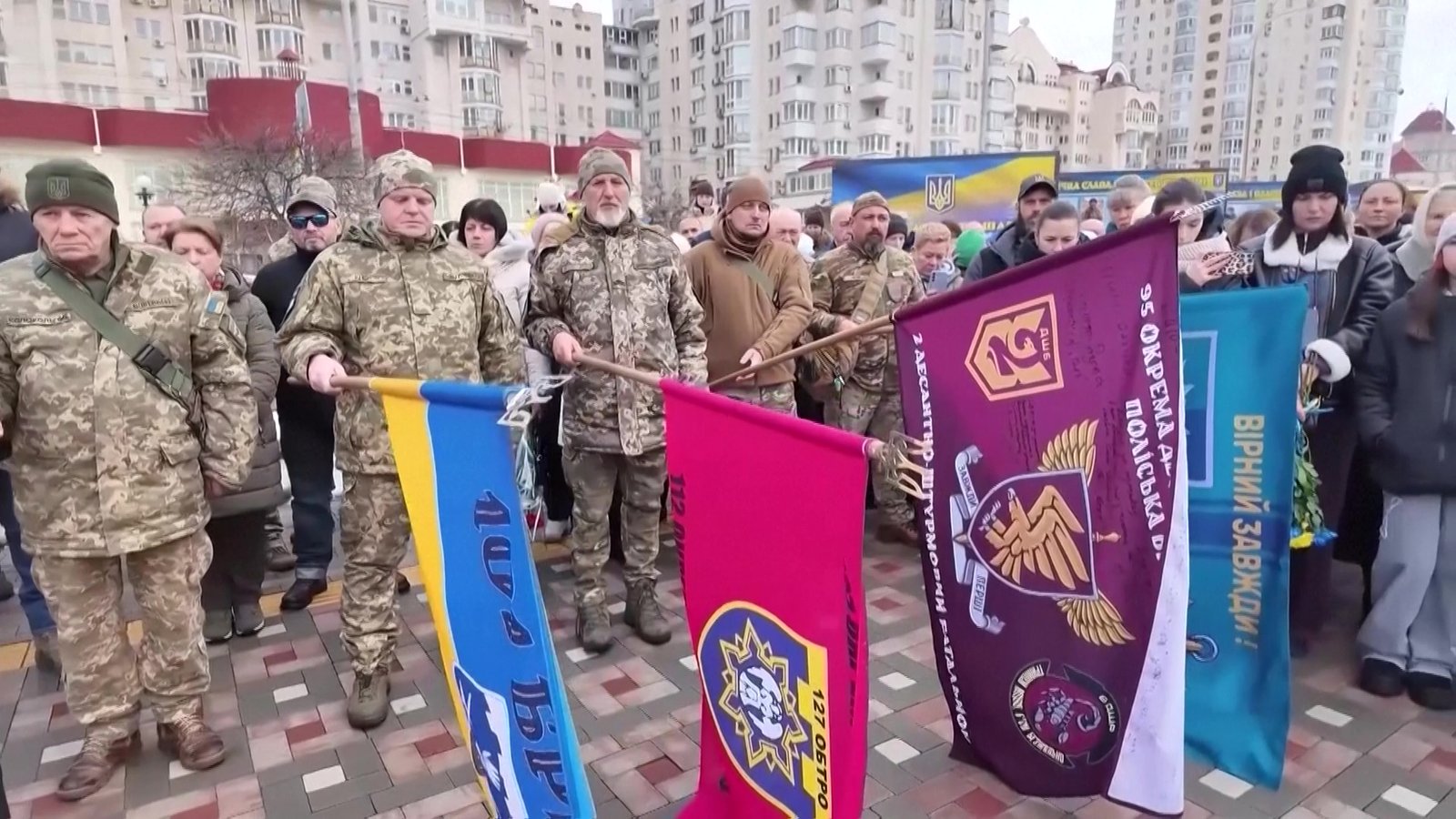 أوكرانيا تحيي ذكرى الغزو