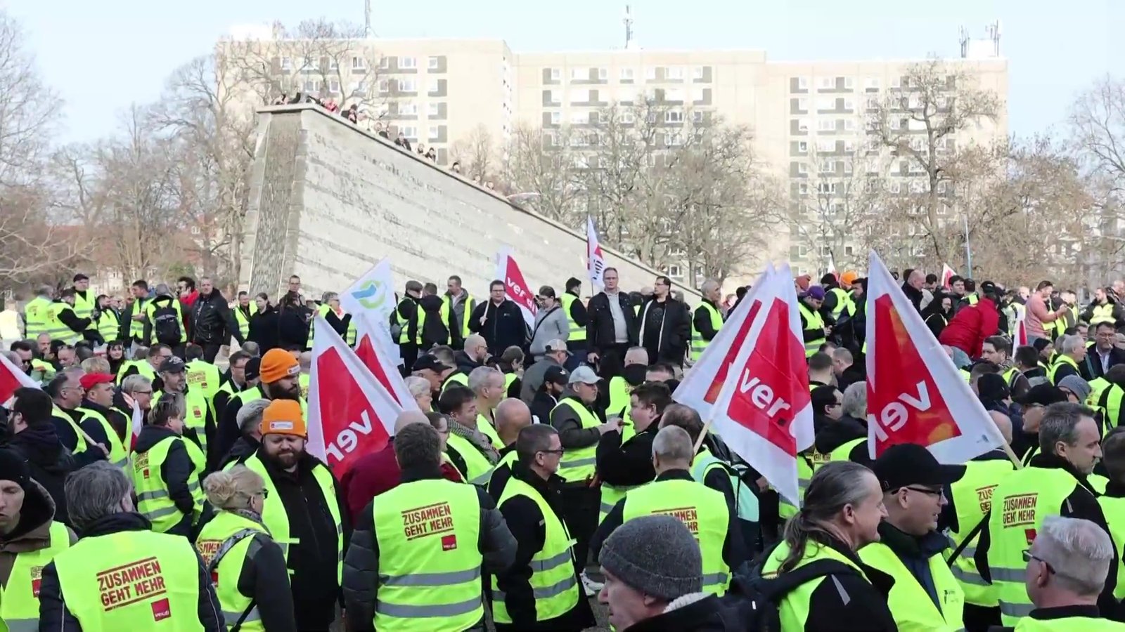 إضراب النقل في ألمانيا يشل الحركة