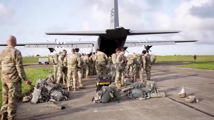 الولايات المتحدة تدرس نشر قوات محمولة جوًا في المنطقة