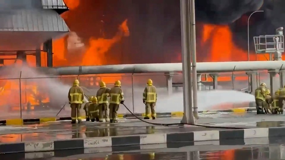 طائرات مسيّرة تضرب مطار الكويت