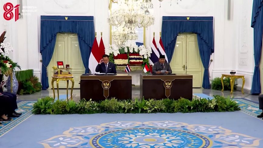 إندونيسيا وتايلند تتفقان على خارطة طريق للشراكة الاستراتيجية حتى ٢٠٣٠