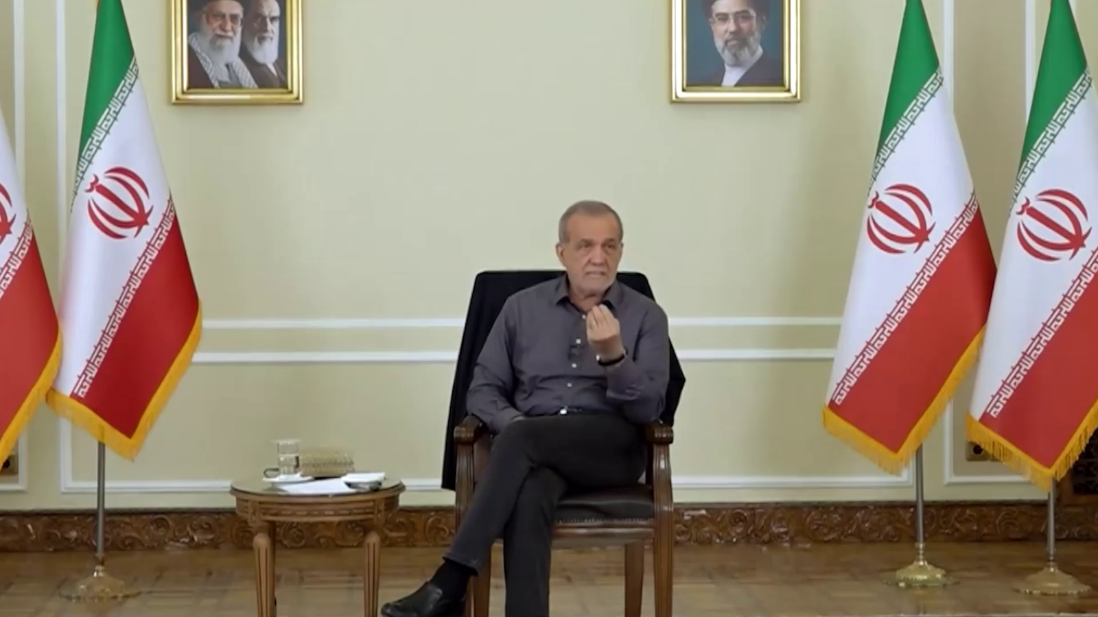 الرئيس الإيراني مسعود بيزشكيان يرفض الضغوط على إيران