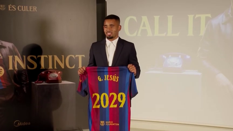 برشلونة يتعاقد مع غابرييل جيسوس من أرسنال