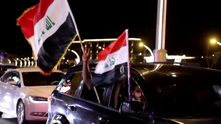 العراق يحتفل بانتهاء مهمة التحالف القتالية